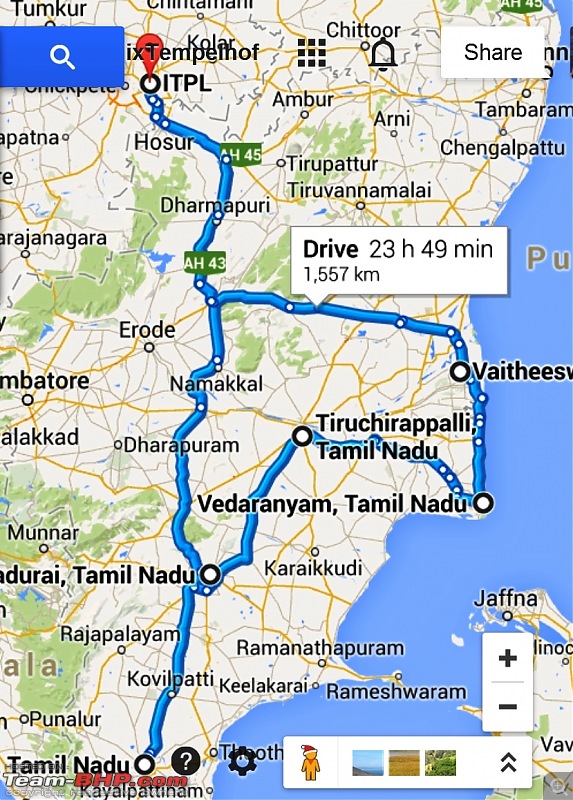 Bangalore - Kanyakumari NH7 : Route Queries-route.jpg