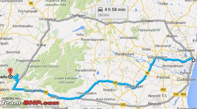 Yercaud to Pondicherry-route.jpg
