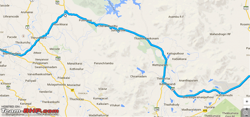 Trivandrum to Bangalore : Route Queries-capture.png