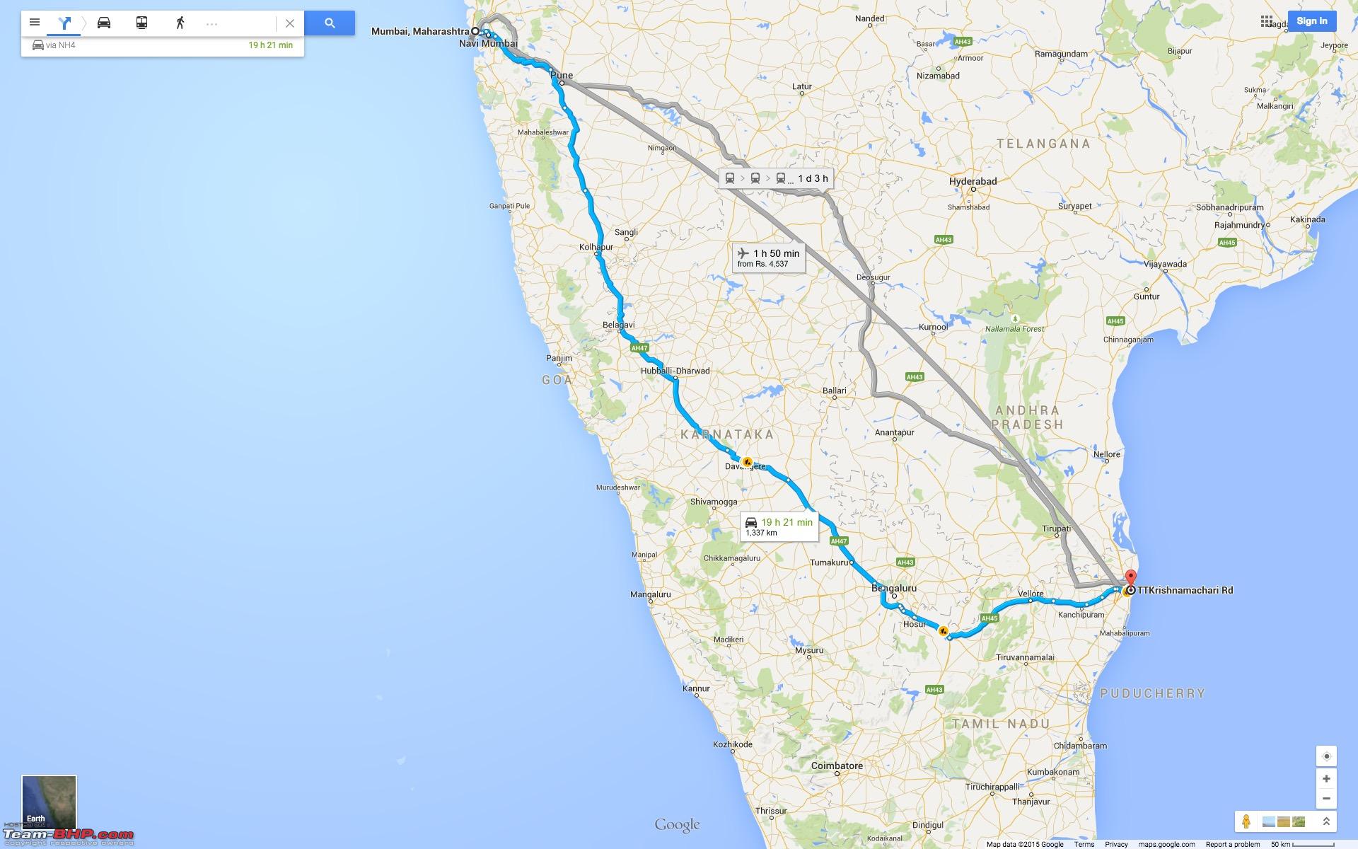 1406680d1440377498 Chennai Rameswaram Munnar Kozhikode Route Query August2015 
