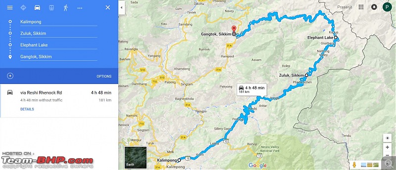 Travel planning to Sikkim-route.jpg