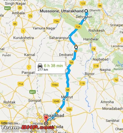 Delhi - Mussoorie : Route Queries-.jpg