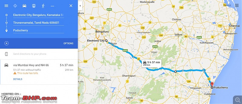 Bangalore - Pondicherry : Route Queries-bangalorepondicherry-via-tiruvannamalai-route.jpg