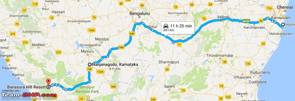 Chennai To Wayanad Car Route Map Route Query To Wayanad - Page 18 - Team-Bhp
