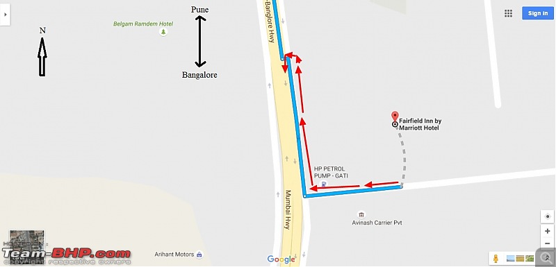 Bangalore - Pune - Mumbai : Route updates & Eateries-pune-maharashtra-fairfield-inn-marriott-hotel-google-maps.jpeg