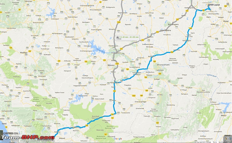 Bangalore - Mysore - Ooty : Route Queries-routemap.jpg