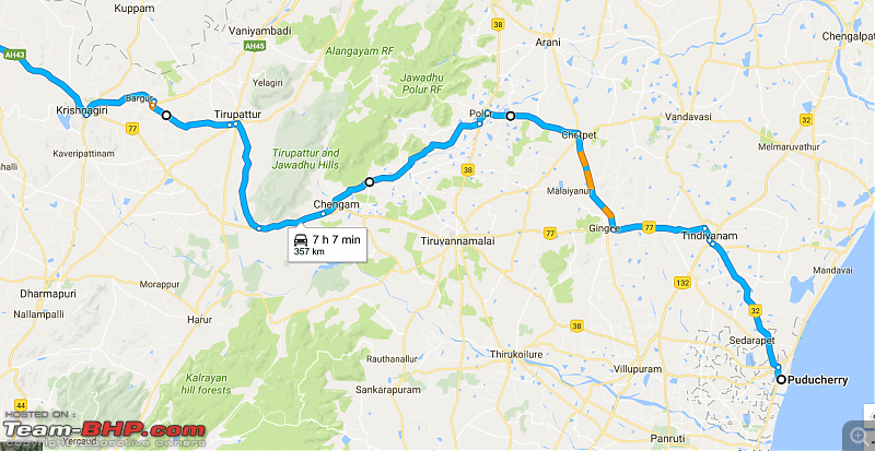 Bangalore - Chennai - Bangalore : Route Queries-route.png