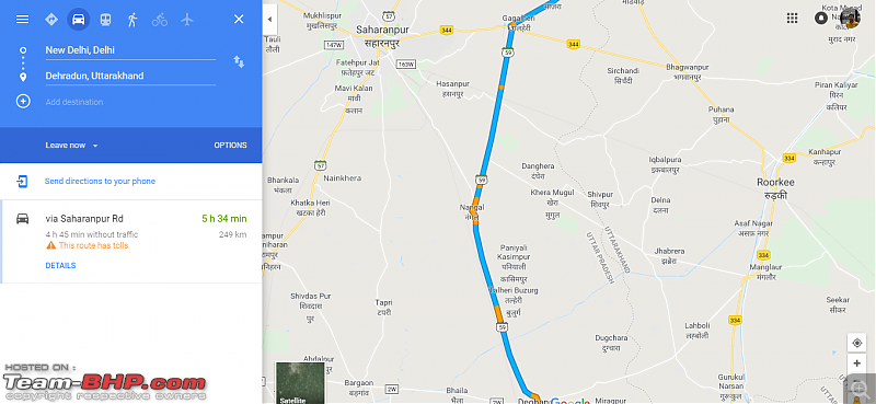 Delhi - Mussoorie : Route Queries-mp02.png