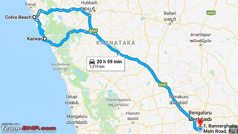 Bangalore - Goa : Route Queries-maps.jpg