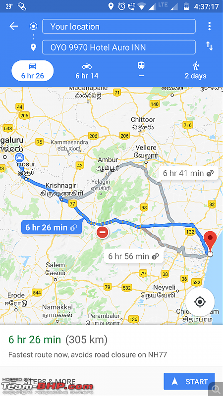 1792523d1534849694t Bangalore Pondicherry Route Queries Screenshot 20180821163718 