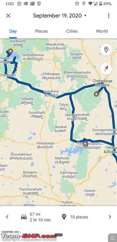 Cool Drives within 150 km from Bangalore-route-map.png