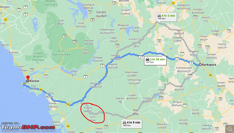 Bangalore - Goa : Route Queries-yanarockmap.png