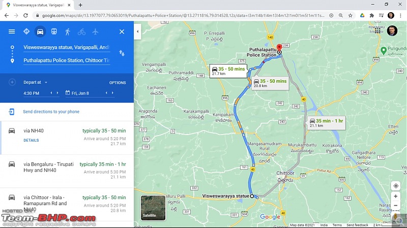 Bangalore to Tirupati : Route Queries-route.jpg