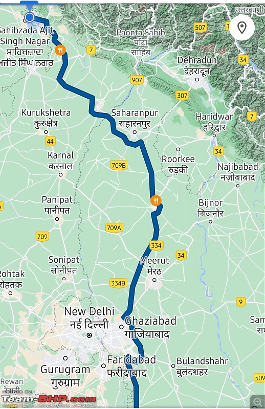 delhi to chanderi road trip