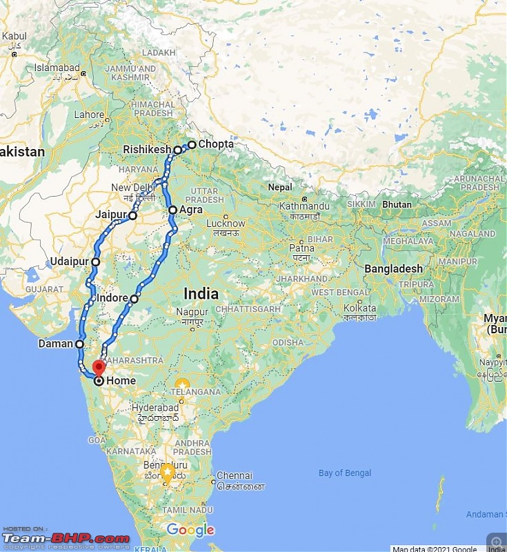Pune - Badrinath - Ajmer route query-indiatrip1.jpg