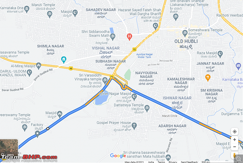 Bangalore - Goa : Route Queries-bypassinghubli.png