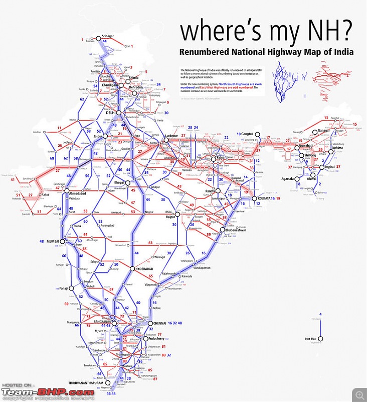Numbering philosophy of National Highways in India-800pxrenumbered_national_highways_map_of_india_schematic.jpg