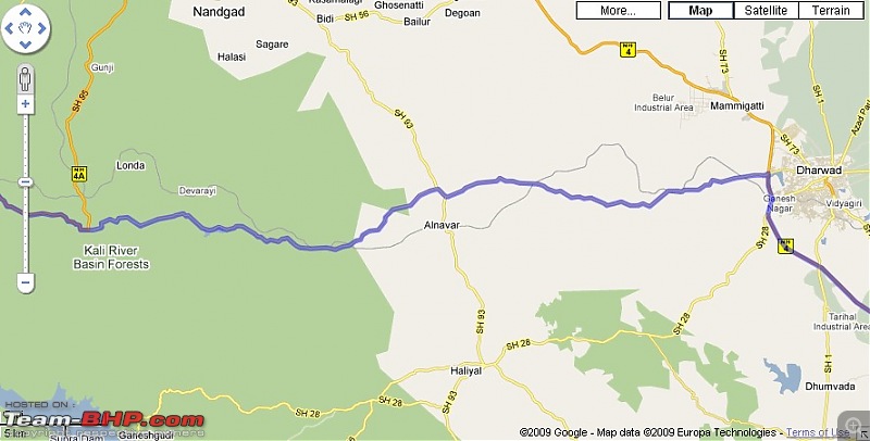 Bangalore - Goa : Route Queries-route.jpg