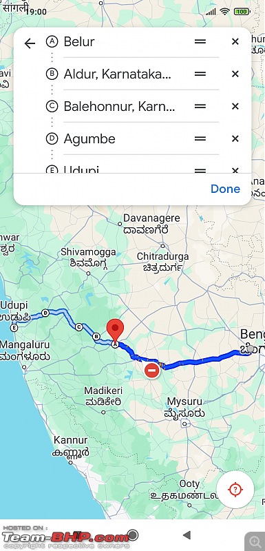 The art of travelling between Bangalore - Mangalore/Udupi-screenshot_20240423190036777_com.google.android.apps.maps.jpg