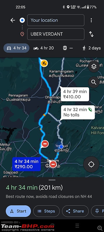 Bangalore - Yercaud Queries. EDIT: Avoid the Danishpet route!-screenshot_2024091022055111_3d9111e2d3171bf4882369f490c087b4.jpg