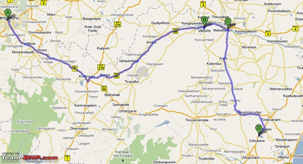 467398d1292168117 Bangalore Pondicherry Route Queries Vidurvisit 