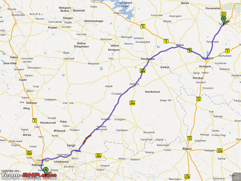 Hyderabad - Shirdi : Route Queries-kohlapurpandharpurtuljapur.png