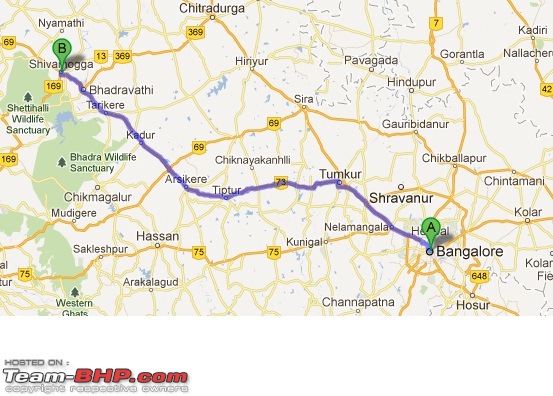 Bangalore - Shimoga : Route Queries-route1.jpg