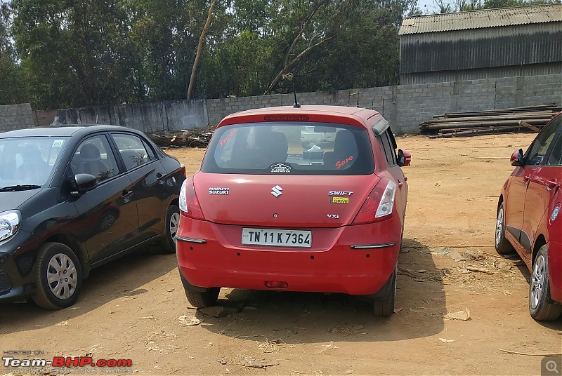 Team-BHP Stickers are here! Post sightings & pics of them on your car-red_swift.jpg