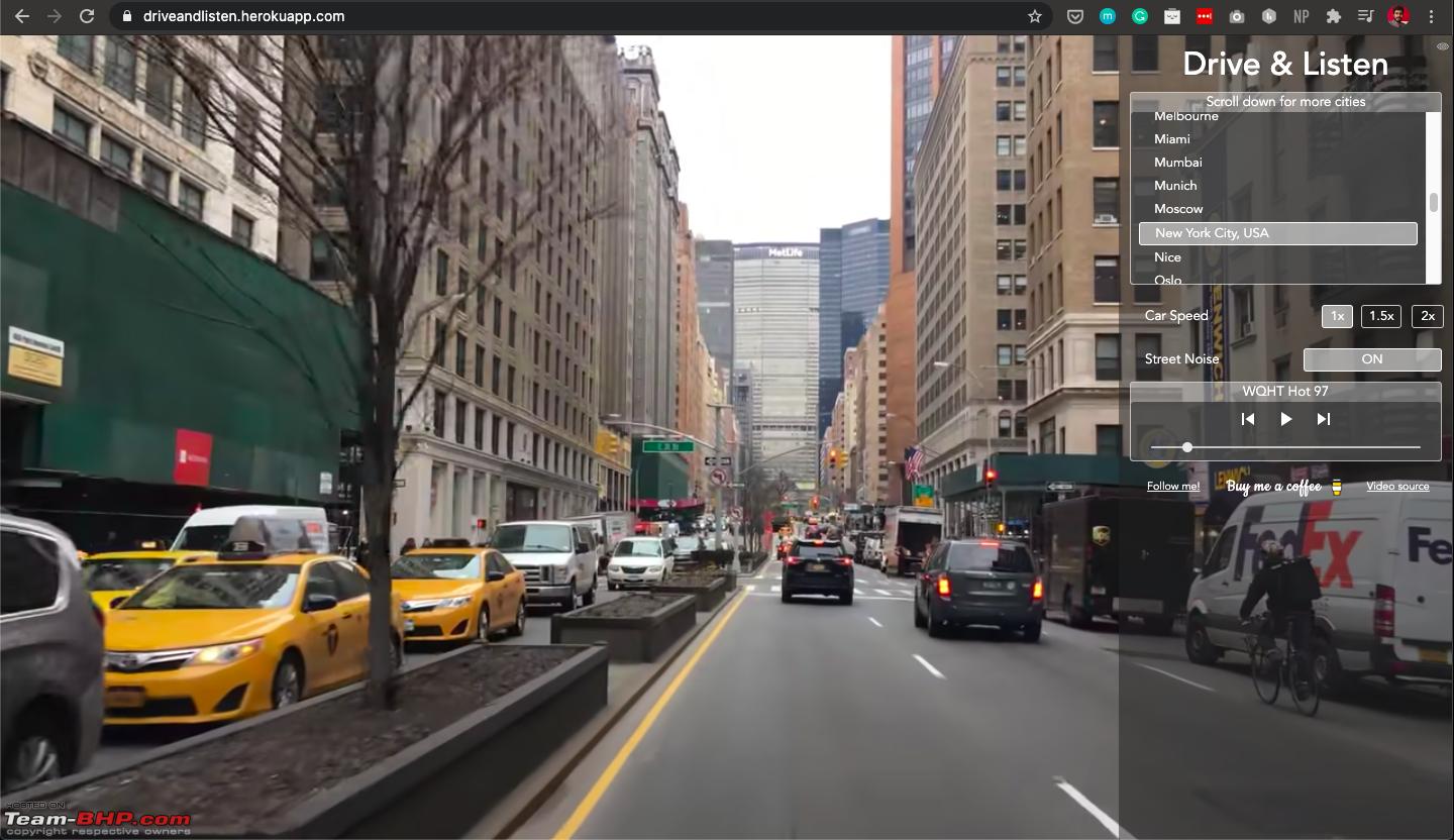 Drive & Listen Lets You Take Virtual Drives Around the World