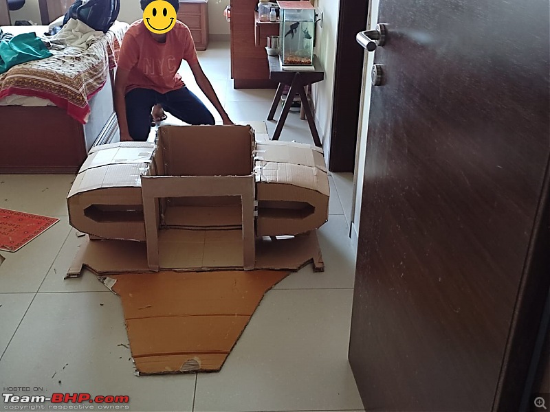 16-year old makes Formula 1 car model out of cardboard boxes for school project-making-6.jpg