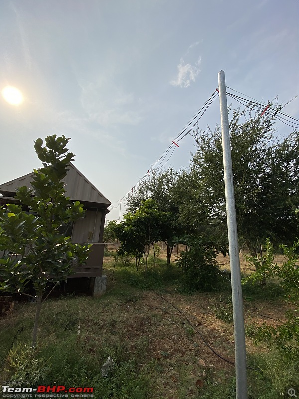 Solar Power for Irrigation and Electricity at Farm-wire-conneced-house.jpg