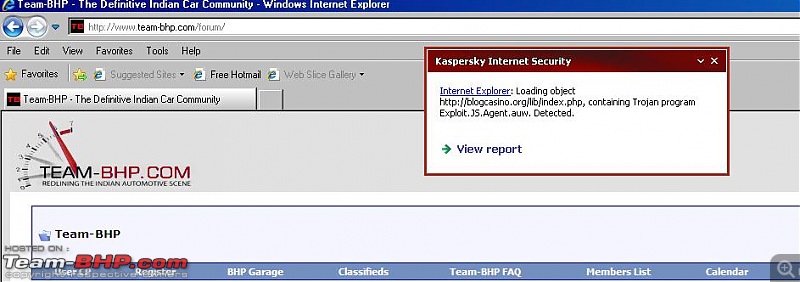 Web page security alarm - TBHP Website. EDIT : Solved-trojan1.jpg