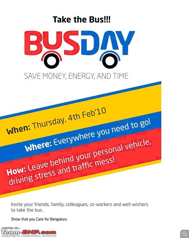 4th of Every Month in Bangalore--> "Bus Day" from BMTC-bus.jpg