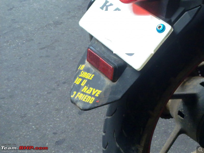 Pics of Weird, Wacky & Funny stickers / badges on cars / bikes-20072011308.jpg