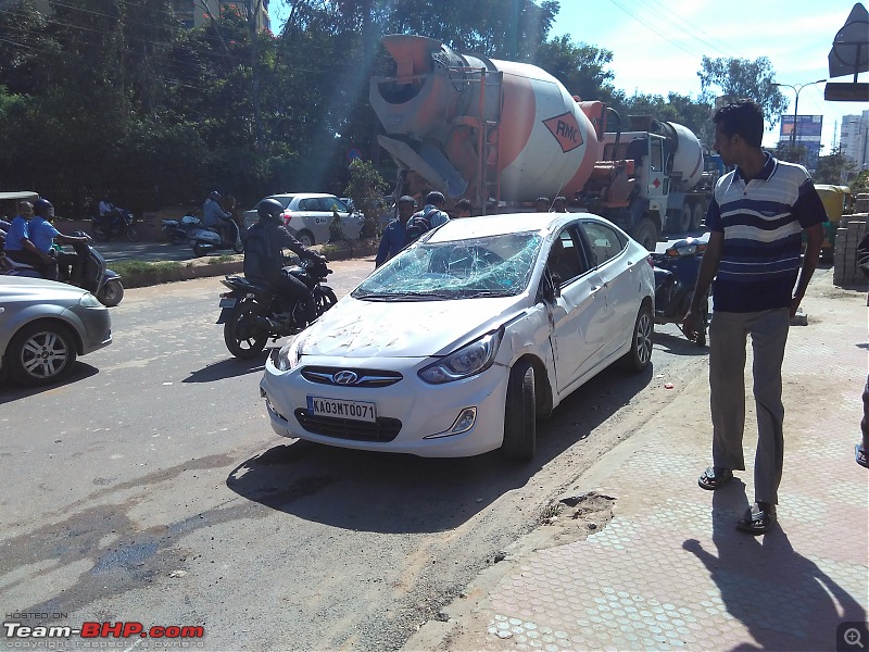 Rants on Bangalore's traffic situation-verna-crash.jpg
