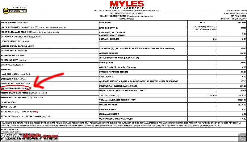 Bitter experience with Myles Cars - An accident & the ensuing nightmare-myles-invoice.jpg