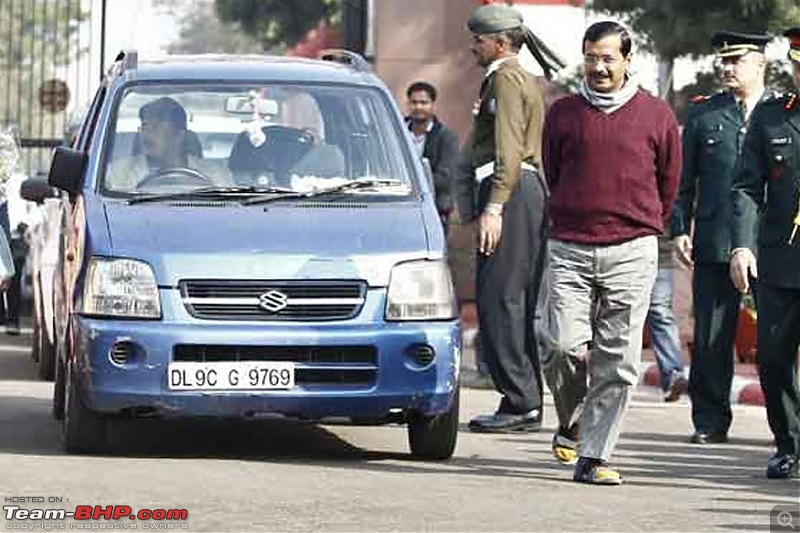Arvind Kejriwal's WagonR stolen from the Secretariat-kejriwalcar.jpg