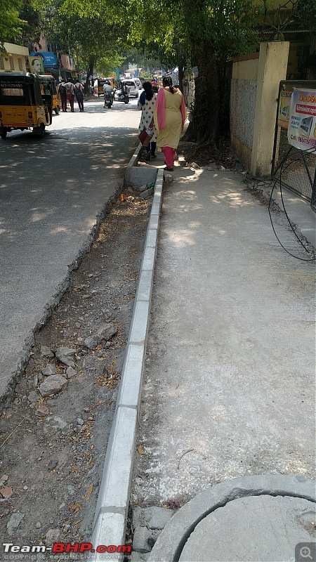 Traffic and life on the roads in Chennai-pavement1.jpg