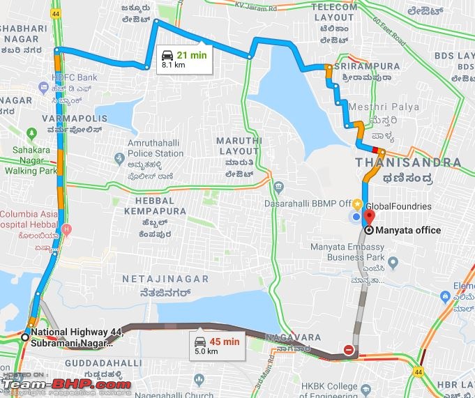 Rants on Bangalore's traffic situation-manyata-route.jpg