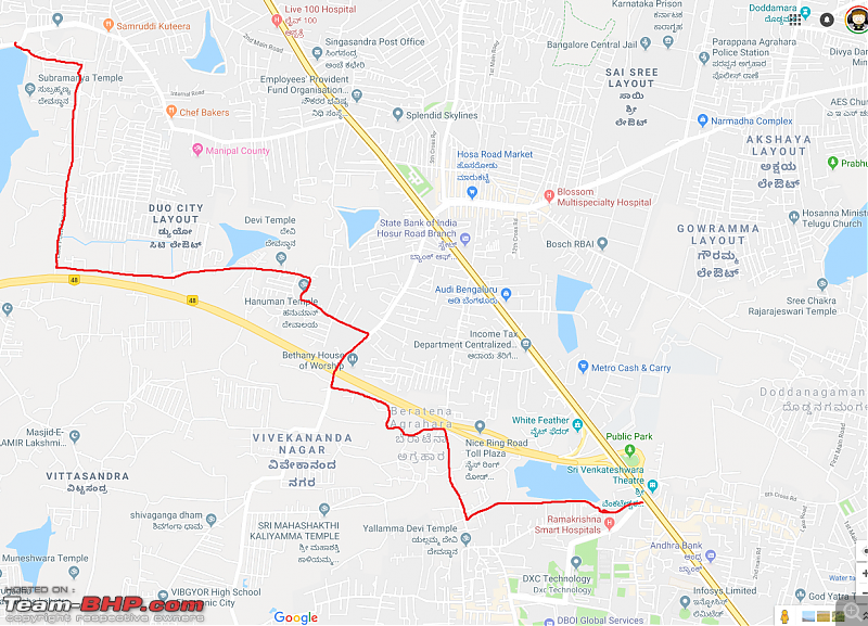 Rants on Bangalore's traffic situation-route.png