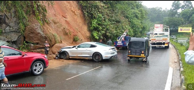 Alleged "oil spilling" by locals on Guwahati-Shillong road-mustang-crash.jpeg