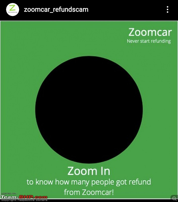 Zoom Car Fraud: Not returning deposits & not facilitating refunds-20210103_100119.jpg