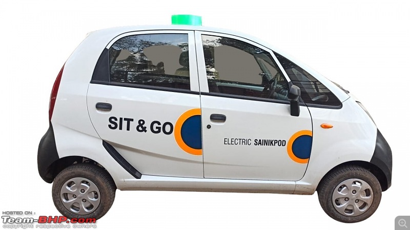 SainikPod Sit & Go rolls out Electric Nano cabs in Bangalore-sainik.jpg