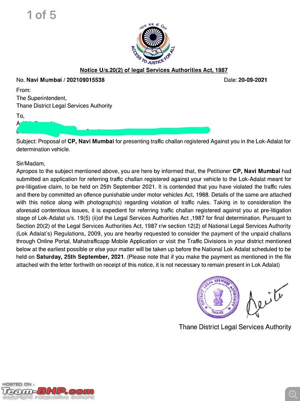 Mumbai e-challans | Thane authorities issue legal notice for unpaid fines-img20210921wa0017.jpg