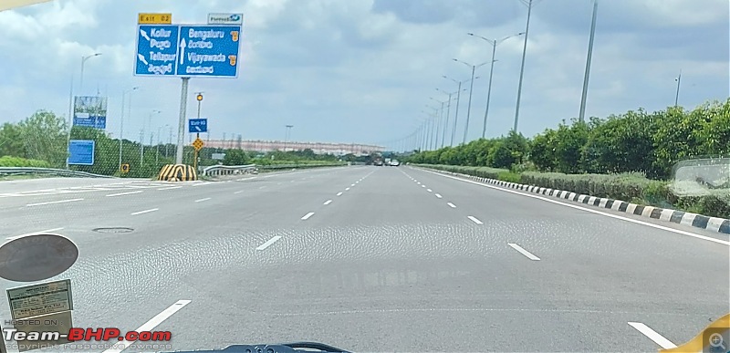 Experiences : Nehru Outer Ring Road (ORR) Hyderabad | Speed once locked never drops-nehruorr_exitmarking_sample.jpg