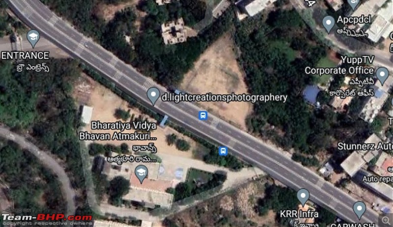 Hyderabad's ridiculous rumble strips-rumble-strip-flyover-straight.jpg