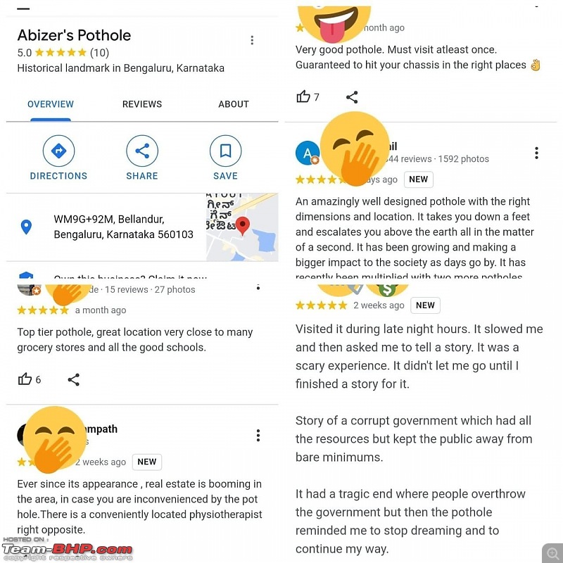 Bangalore people tag potholes in Google Maps and write reviews-temp.jpg
