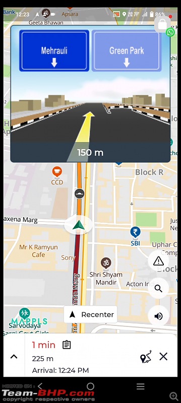 MapMyIndia adds 'Junction Views' feature to its Mappls app-screenshot-mappls-app-junction-view-delhi.jpg