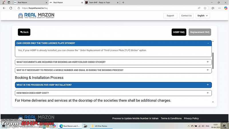 Maharashtra government sets deadline for HSRP number-plates for Pre-2019 vehicles | 31st March 2025-real-mazon.jpg