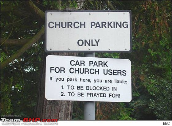 How do you stick a bell on a wall? Pics of Quirky signs, captions & boards-funny_no_parking_640_02.jpg